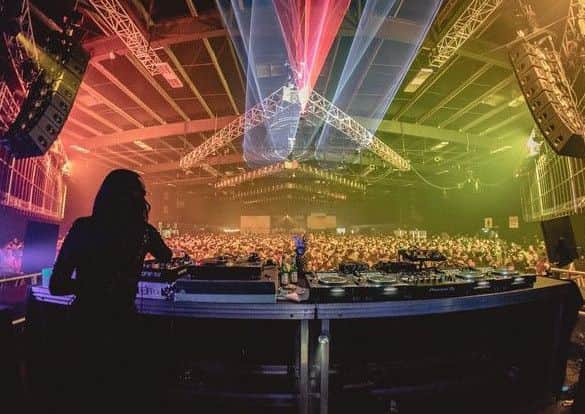 Terminal V staged a techno party in the spring at Ingliston. Picture: Contributed