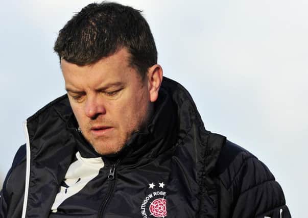 Mark Bradley said his Linlithgow team 'surrendered' against Beith. Pic: SNS