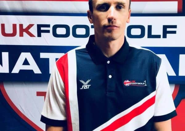 Neil Shave has made the UK FootGolf squad