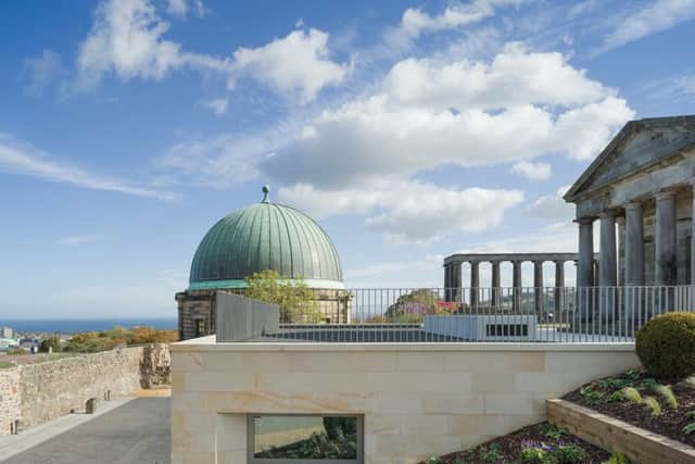 The contemporary pieces by artists who work between specialisms will form the first exhibition at the art centre at the newly restored City Observatory and City Dome on Calton Hill.