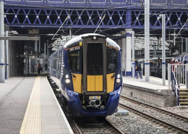 Rail users have been warned to expect travel disruption until at least 10pm due to damaged wires on the Edinburgh Waverley - Glasgow Queen Street line.