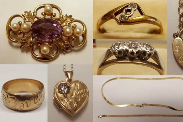 Police are keen to return the items to owners. Picture: Police Scotland