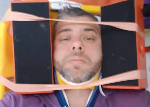 Scott Wishart has been told he will not be able to drive again until January.