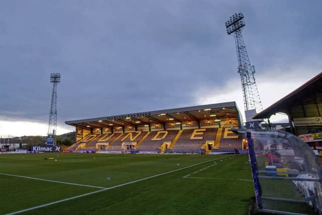 Hearts take on Dundee at Dens Park tonight. Pic: SNS
