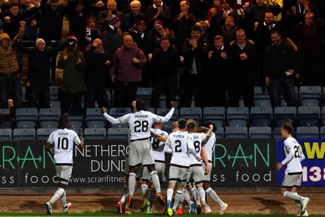 Hearts went six points clear after disposing of Dundee, but how does their start to this campaign compare to previous seasons? Picture: SNS Group