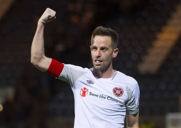 Hearts striker Steven MacLean is enjoying proving the doubters wrong. Pic: SNS