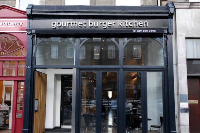 The Gourmet Burger Kitchen, George Street.
Picture: Jane Barlow/JP