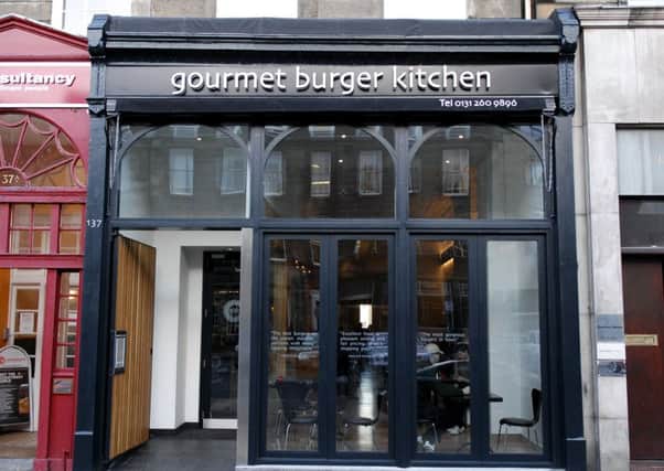 The Gourmet Burger Kitchen, George Street. 
Picture: Jane Barlow/JP