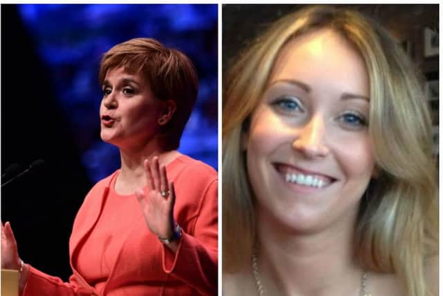 Nicola Sturgeon met Mrs Maxwell's family in August.