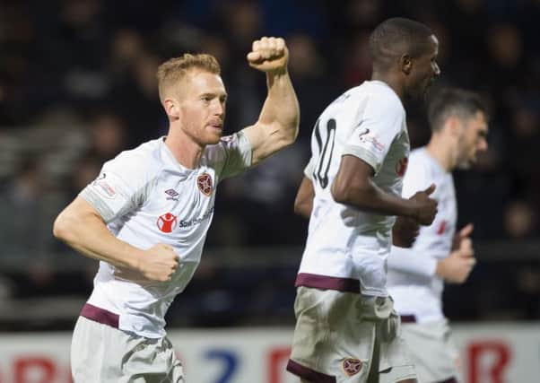Oliver Bozanic has made a big impact for Hearts in the past weeks. Pic: SNS