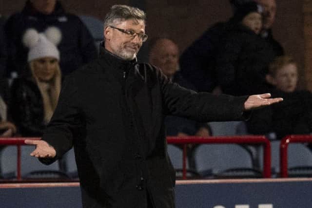 Craig Levein's Hearts side has worked well in a 4-4-2, but he has options to change it around. Pic: SNS