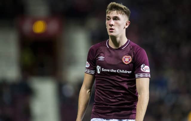 Jimmy Dunne in action for Hearts. Picture: SNS Group