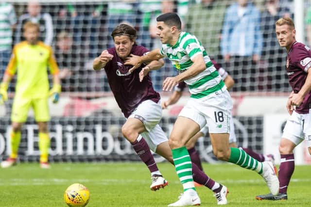 Hearts would get a big boost from Peter Haring if the Austrian is fit to play. Picture: SNS Group