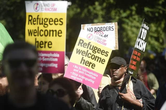 An anti-racism march will take place in Leith this weekend. Picture: Greg Macvean