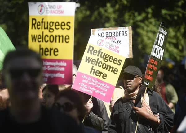 An anti-racism march will take place in Leith this weekend. Picture: Greg Macvean