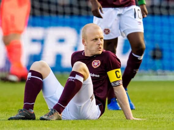 Steven Naismith went off with a knee injury.