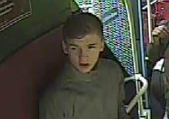 Officers believe the male pictured may be able to assist the investigation. Picture: Police Scotland handout
