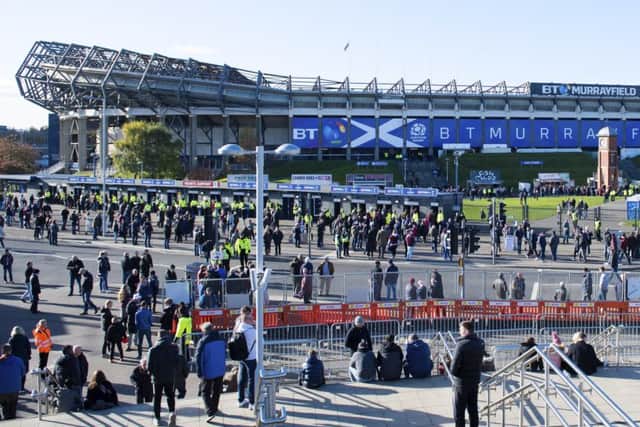 Police arrested six men on Sunday for football-related offences. Picture: SNS Group
