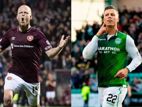 The first Edinburgh derby of the year takes place on Wednesday night (Photo: SNS)