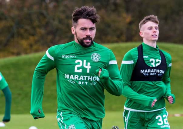 Darren McGregor's presence could be important for Hibs at Tynecastle