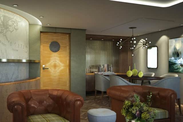 An artist's impression of The Fingal's Presidential Suite.