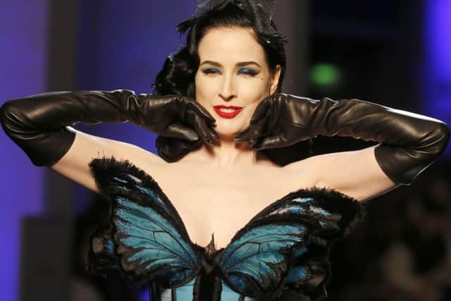 Dita von Teese is credited with bringing burlesque back into the spotlight