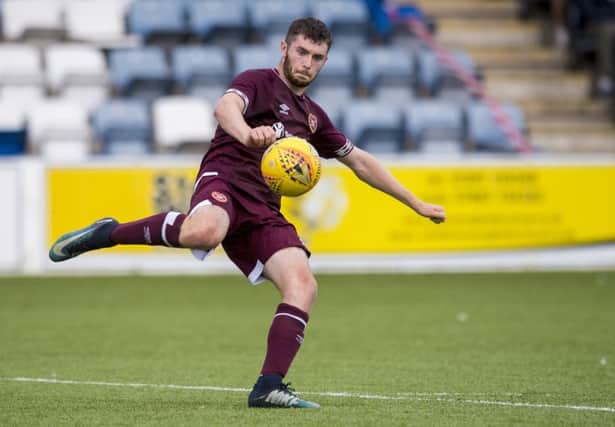 Hearts youngster Aidan Keena was sent out on loan in August. Picture: SNS