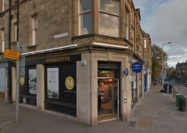 The armed suspect targeted Margiotta's on Comiston Road on Halloween night. Picture: Google Maps