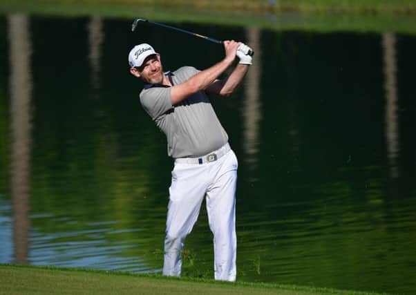 Stephen Gallacher opened with a one-under 70