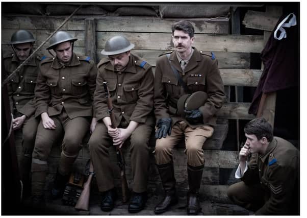 An image taken during A War of Two Halves by Stephen Dunne.