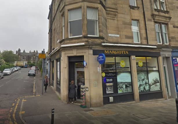 Margiotta food store on Comiston Road.