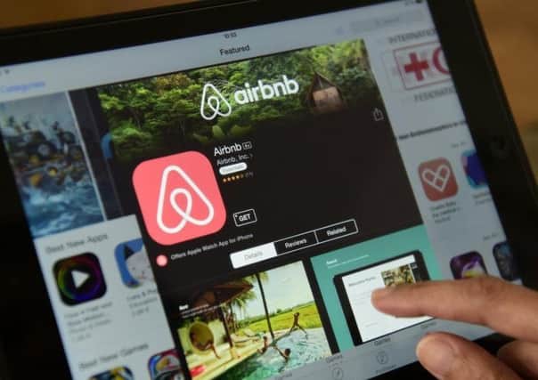 Short-term rentals, including Airbnb accommodation, only takes up 2.5 per cent of Edinburgh's housing stock