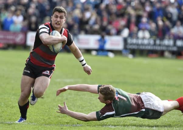Edinburgh rugby star Hoyland has also played four times for the national side. Picture Ian Rutherford