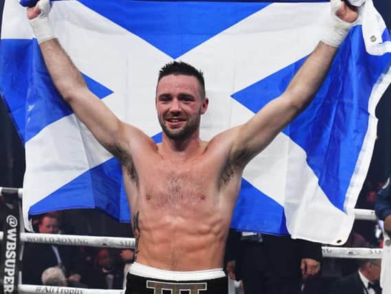 Josh Taylor is through to the semi finals of the World Boxing Super Series. Pic: SNS