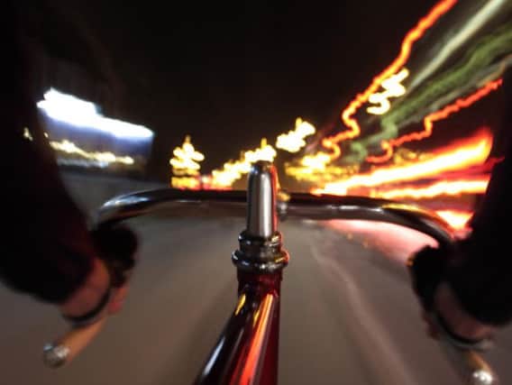 Shot from a bicycle camera. Pic: Shutterstock