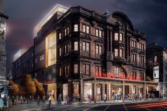 Artist's rendition of the front elevation. Picture: Bennetts Associates