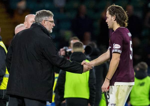 Craig Levein appeared keen to take the focus off his players - who have been excellent all season - following the heavy defeat by Celtic