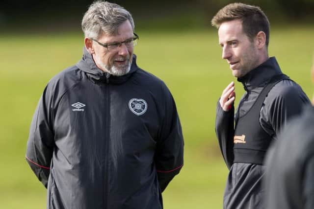 Hearts manager Craig Levein only has Steven MacLean as a first choice striker. Picture: SNS/Paul Devlin