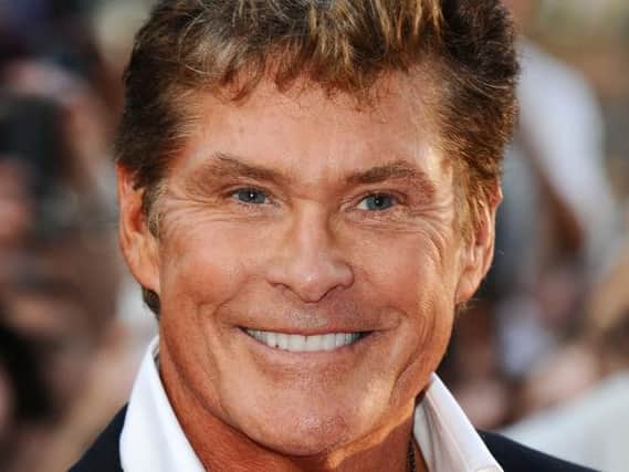 David Hasselhoff will attend Comic Con Scotland this weekend. Pic: Shutterstock