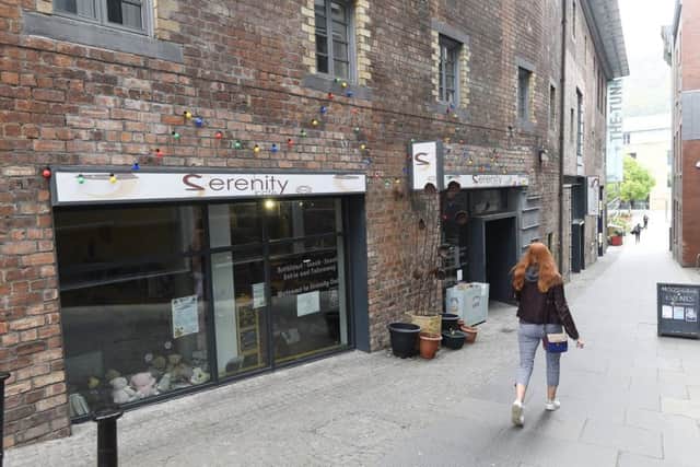 Serenity Cafe has been forced to close. Picture: Greg Macvean