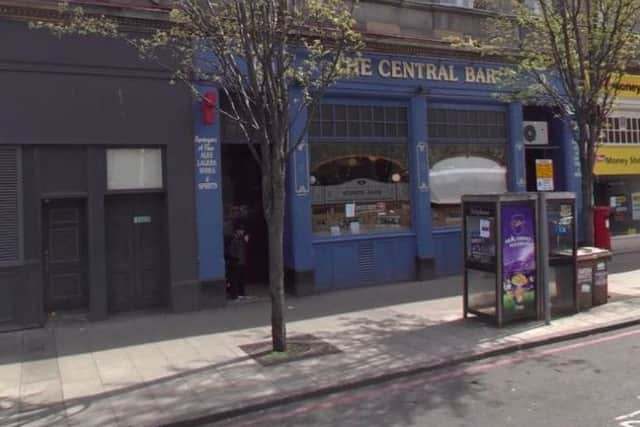 The incident happened outside The Central Bar on Leith Walk. Picture: Google Maps