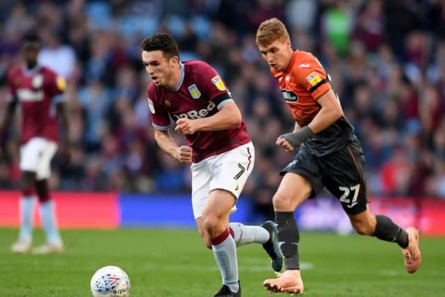 JohnÂ McGinn has impressed for Aston Villa since joining from Hibs in the summer. Picture: Alex Davidson/Getty