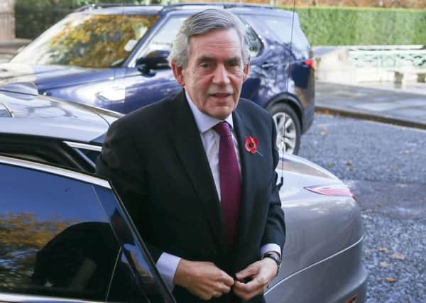 Gordon Brown has come out in favour of a second EU referendum. Picture: AFP/Getty