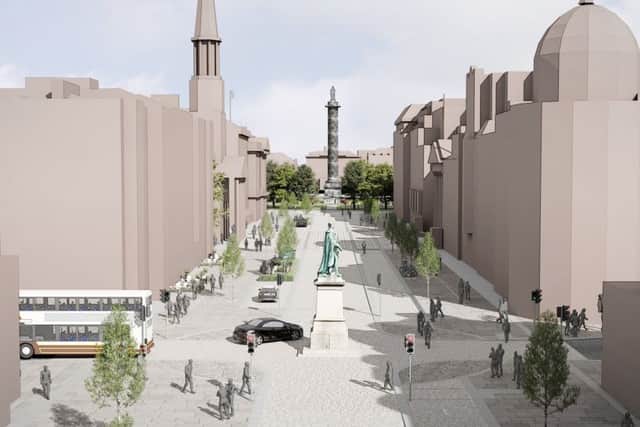 The council's draft proposals for George Street
