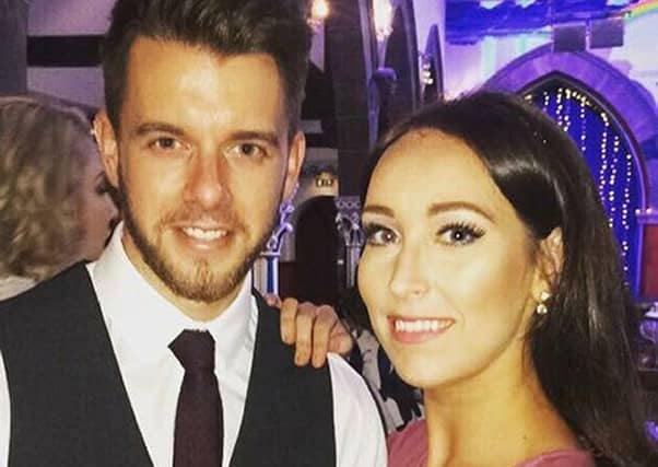 Undated handout photo issued by Police Scotland of Kirsty Maxwell with her husband Adam Maxwell. Picture: PA