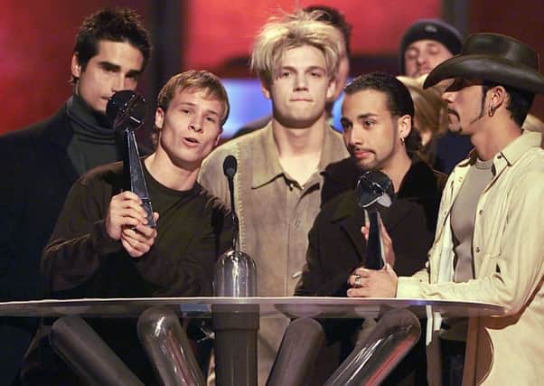 The Backstreet Boys. (AP Photo/Laura Rauch)