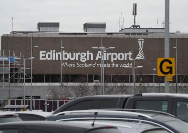 A general view of Edinburgh Airport