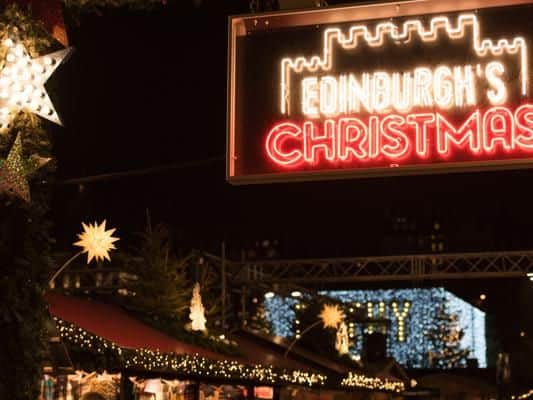 Edinburgh's Christmas events kick off from Saturday 17 November and continue through to late December