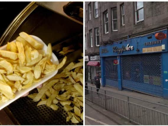 The Kingfisher chippy on Bread Street has built up notoriety on Reddit. Picture: TSPL/Google Street View