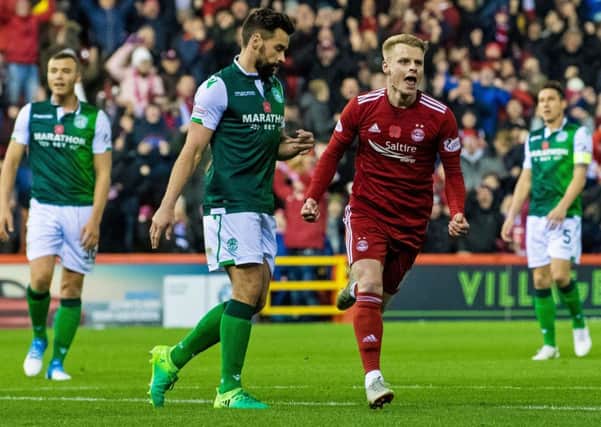 Gary Mackay-Steven's goal consigned Hibs to defeat